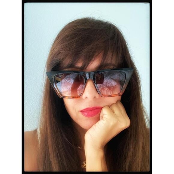 Vintage Square Cat Eye Sunglasses Women Trendy Cateye Sunglasses main image 4